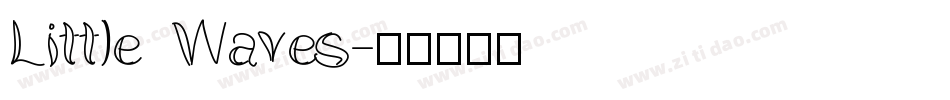 Little Waves字体转换